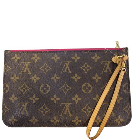 louis vuitton pochette schwarz|Louis Vuitton Pochette wristlet.